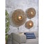 Good&Mojo Wandlamp Bali bamboe 60 x 15 cm zwart/naturel M