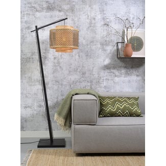 Good&Mojo Vloerlamp Bhutan S bamboe zwart