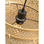 Good&Mojo Hanglamp Bhutan bamboe Ø 40 cm zwart naturel S