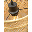 Good&Mojo Hanglamp Bhutan bamboe Ø 50 cm zwart naturel S