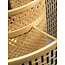 Good&Mojo Wandlamp Bhutan bamboe naturel Ø 40 zwart naturel S