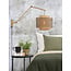 Good&Mojo Wandlamp Bhutan bamboe naturel Ø 40