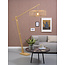 Good&Mojo Vloerlamp Bromo bamboe L naturel – kap Ø 60 naturel