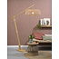 Good&Mojo Vloerlamp Bromo bamboe L naturel – kap Ø 60 naturel