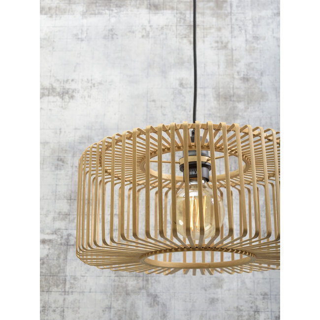 Good&Mojo Hanglamp Bromo bamboe Ø 40 naturel S