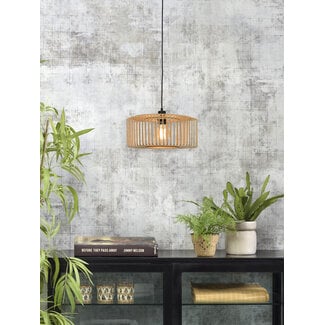 Good&Mojo Hanglamp Bromo bamboe Ø 40 naturel S