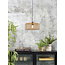 Good&Mojo Hanglamp Bromo bamboe Ø 40 naturel S