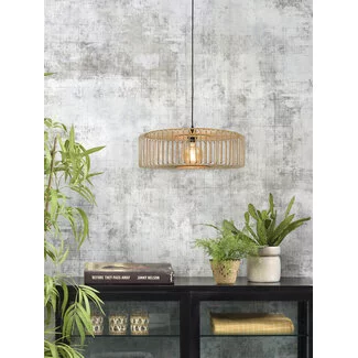 Good&Mojo Hanglamp Bromo bamboe Ø 60 naturel L