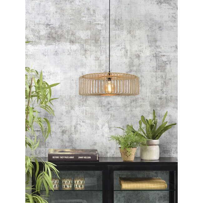 Good&Mojo Hanglamp Bromo bamboe Ø 60 naturel L
