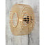 Good&Mojo Wandlamp Bromo bamboe Ø 40 naturel S