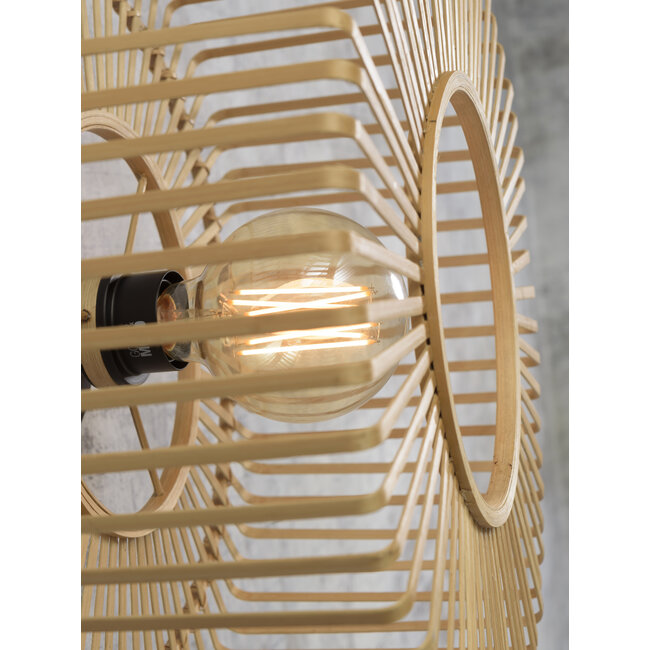 Good&Mojo Wandlamp Bromo bamboe Ø 40 naturel S van Good&Mojo