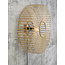 Good&Mojo Wandlamp Bromo bamboe Ø 60 naturel L - Good&Mojo