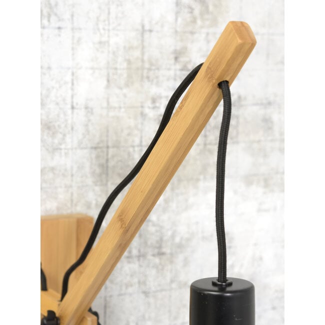 Good&Mojo Wandlamp Bromo bamboe naturel Ø 40 cm S - Good&Mojo