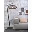 Good&Mojo Vloerlamp Cango bamboe zwart S 176 cm kap Ø 60 zwart