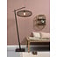 Good&Mojo Vloerlamp Cango bamboe zwart S 176 cm kap Ø 60 zwart