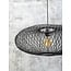 Good&Mojo Vloerlamp Cango bamboe naturel L 207cm kap Ø 60 zwart