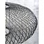 Good&Mojo Vloerlamp Cango bamboe naturel L 207cm kap Ø 60 zwart