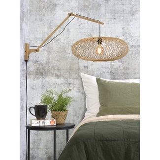 Good&Mojo Wandlamp Cango naturel L (Ø60 cm)