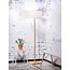 Good&Mojo Vloerlamp Fuji bamboe eco linnen licht