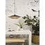 Good&Mojo Hanglamp Kalimantan bamboe plat Ø44 S