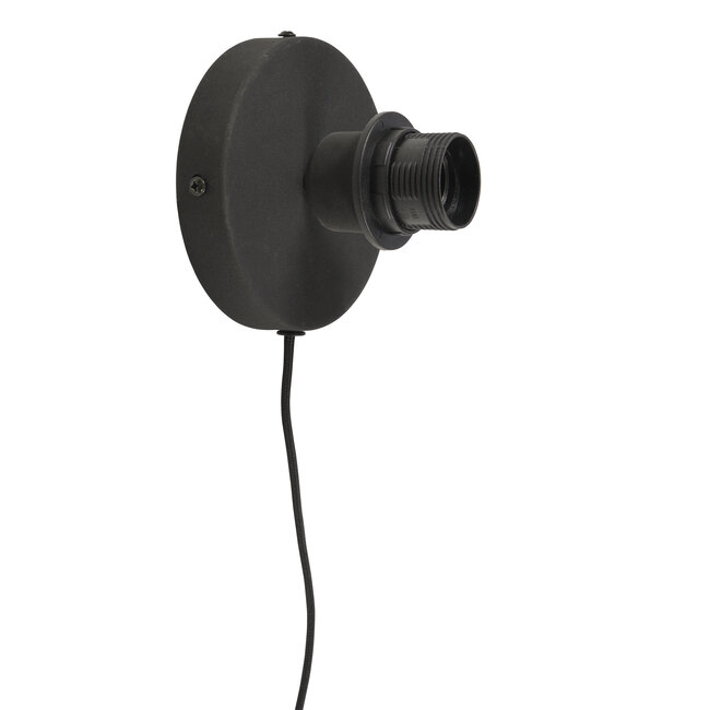 Good&Mojo Wandlamp Kalimantan bamboe plat Ø44 S