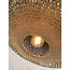 Good&Mojo Wandlamp Kalimantan bamboe plat Ø87 L