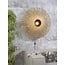 Good&Mojo Wandlamp Kalimantan bamboe plat Ø87 L