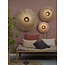 Good&Mojo Wandlamp Kalimantan bamboe plat Ø87 L - Good&Mojo