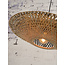Good&Mojo Wandlamp Kalimantan naturel Ø60 zwart naturel L