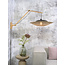 Good&Mojo Wandlamp Kalimantan naturel Ø60 zwart naturel L