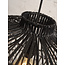 Good&Mojo Hanglamp Madagascar rotan dia.60xh.50cm zwart
