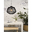Good&Mojo Hanglamp Madagascar rotan dia.60xh.50cm zwart