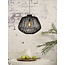 Good&Mojo Hanglamp Madagascar rotan dia.60xh.50cm zwart