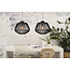 Good&Mojo Hanglamp Madagascar rotan dia.60xh.50cm zwart