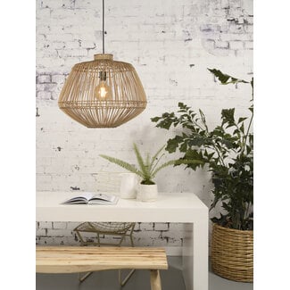 Good&Mojo Hanglamp Madagascar rotan naturel Ø60cm