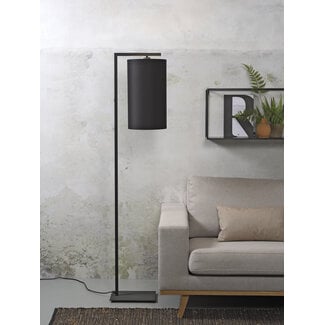 it's about RoMi Vloerlamp ijzer/zwart Boston zwart