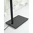 it's about RoMi Vloerlamp ijzer/zwart Boston donker linnen