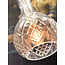 it's about RoMi Hanglamp glas Brussels Ø 14 transparant/goud druppel