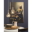 it's about RoMi Hanglamp glas Brussels Ø 13 transparant/goud rechtvormig