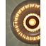 it's about RoMi Wandlamp glas Brussels Ø 27 antraciet