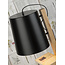 it's about RoMi Vloerlamp ijzer/hout Cambridge voor boeken naturel/ zwart
