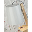 it's about RoMi Vloerlamp ijzer/hout Cambridge voor boeken naturel/ wit