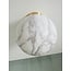 it's about RoMi Plafonniere glas/ijzer Carrara bol wit marmerprint/goud S