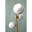 it's about RoMi Voerlamp glas/ijzer Carrara 3-bol wit marmerprint/goud