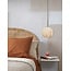 it's about RoMi Hanglamp glas/ijzer Carrara bol wit marmerprint/goud M