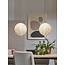 it's about RoMi Hanglamp glas/ijzer Carrara bol wit marmerprint/goud L