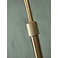 it's about RoMi Hanglamp glas/ijzer Carrara 3-arm met 6 bollen wit marmerprint/goud