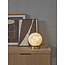 it's about RoMi Tafellamp glas/ijzer Carrara bol wit marmerprint/goud
