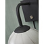 it's about RoMi Wandlamp glas/ijzer Carrara bol wit marmerprint/zwart
