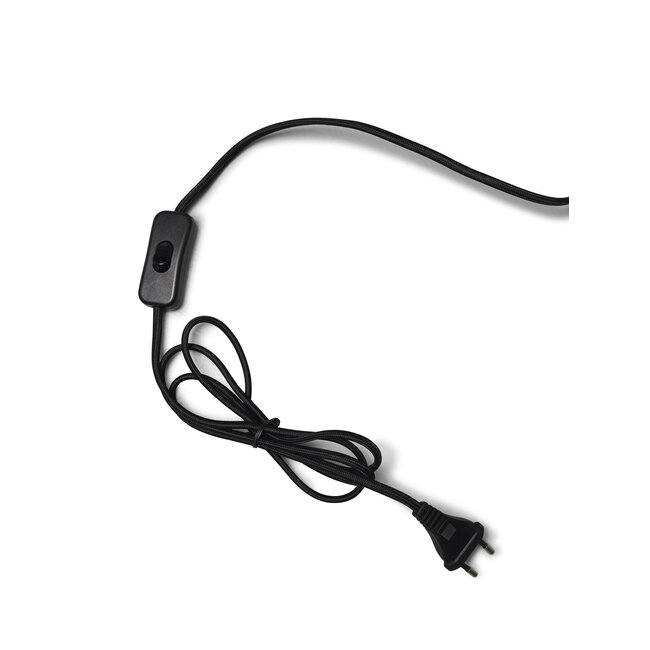it's about RoMi Wandlamp ijzer Chicago h.80cm/l.60-130cm mat zwart